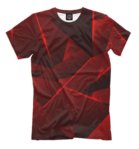 

Мужская футболка Red 3D
