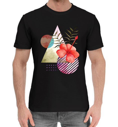 

Мужская хлопковая футболка Abstraction