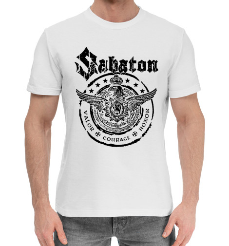 

Мужская хлопковая футболка Sabaton