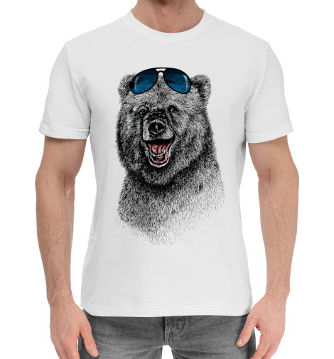 

Мужская хлопковая футболка Медведи