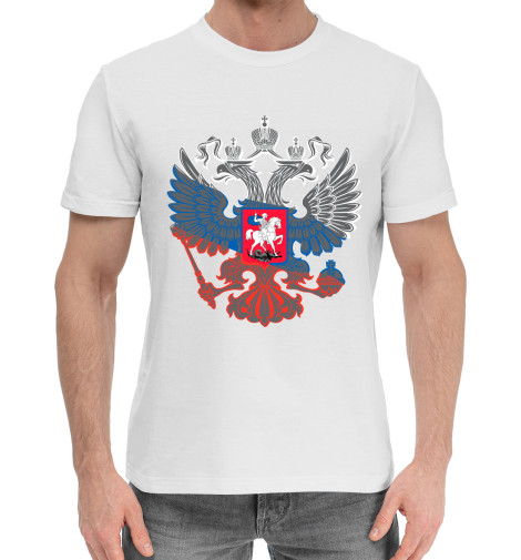 

Мужская хлопковая футболка Двуглавый орел