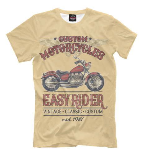 Мужская футболка Easy Rider, Мотоциклы  - купить