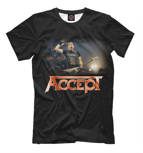 

Мужская футболка Accept