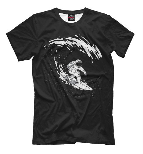 

Мужская футболка Surfing astronaut