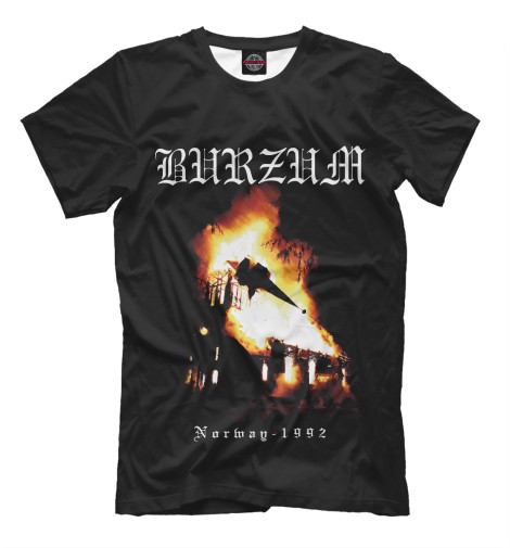 

Мужская футболка Burzum Normag - 1992