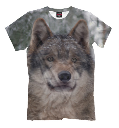 

Мужская футболка Волк
