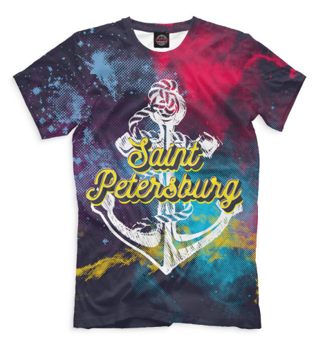 

Мужская футболка Санкт-Петербург