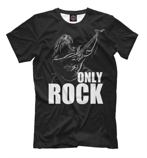 

Мужская футболка Only Rock