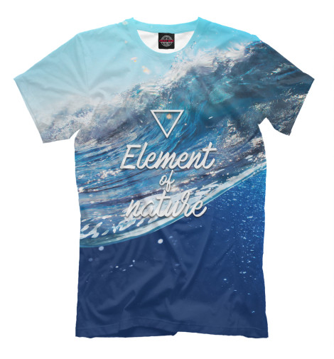 

Мужская футболка Стихия воды
