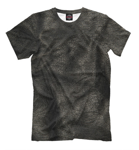 

Мужская футболка Кожа