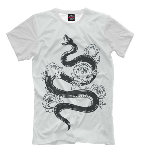

Мужская футболка Змея