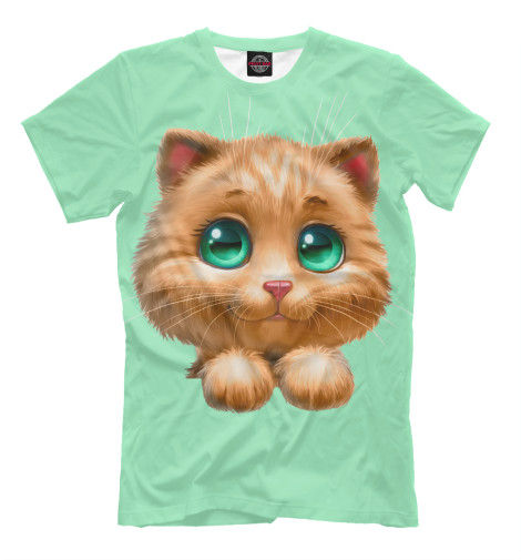 

Мужская футболка Котенок