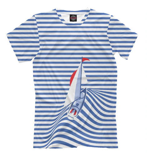 

Мужская футболка Яхта