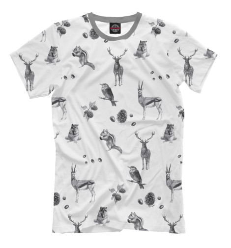 

Мужская футболка Forest time