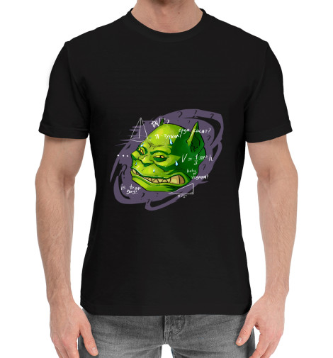 

Мужская хлопковая футболка Мыслитель