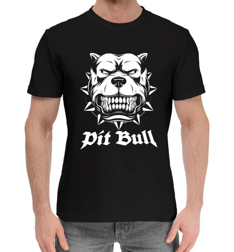 

Мужская хлопковая футболка Злой Питбуль (Pit Bull)