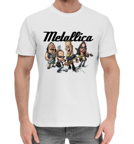 

Мужская хлопковая футболка Metallica