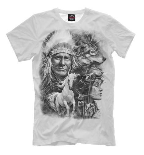 

Мужская футболка Индейцы