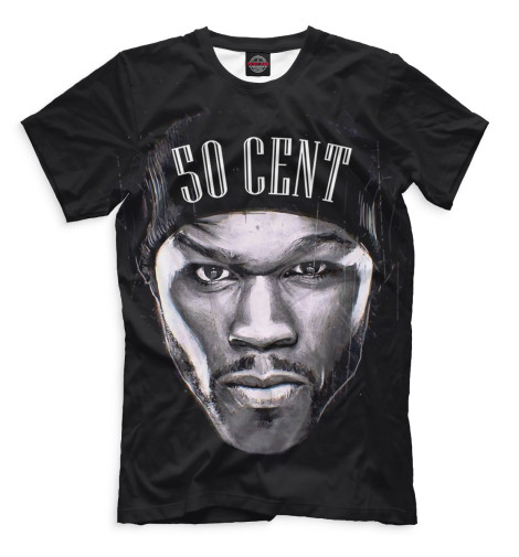 Мужская футболка 50 Cent  - купить