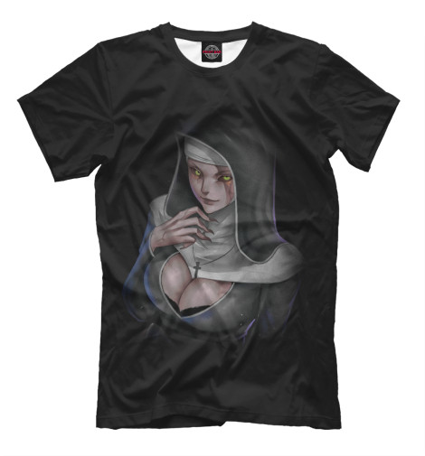 

Мужская футболка Sexy nun