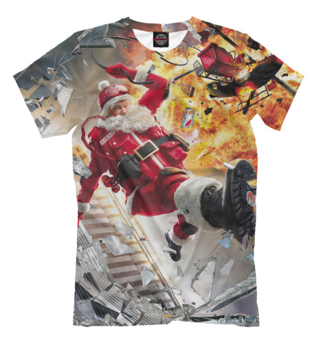 

Мужская футболка Санта Супер