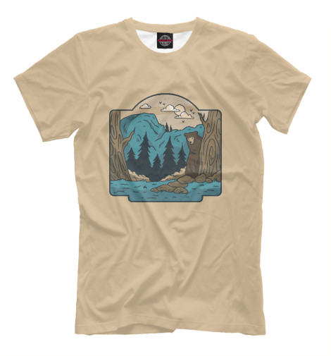 

Мужская футболка Дикая природа