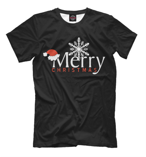 

Мужская футболка Merry Christmas