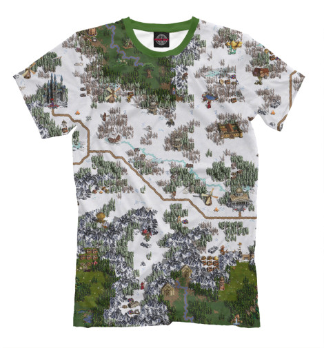 

Мужская футболка Heroes of might and magic lll