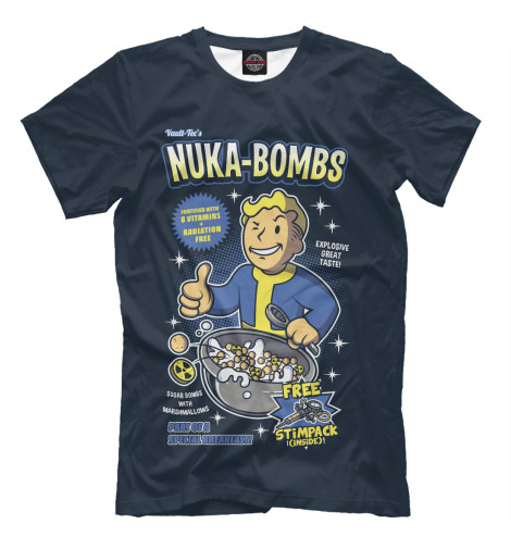 

Мужская футболка Nuka Bombs