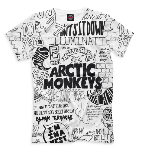

Мужская футболка Arctic Monkeys