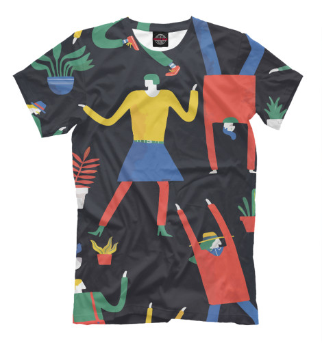 

Мужская футболка Человечки