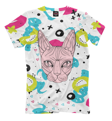 

Мужская футболка Кис-Кис | Geometry music