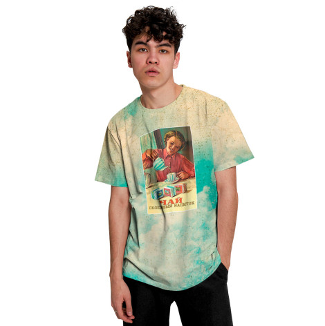 

Мужская футболка Чай полезный напиток