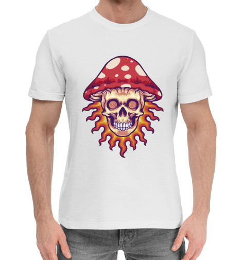 

Мужская хлопковая футболка Гриб