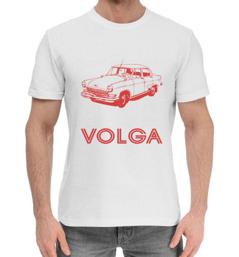 

Мужская хлопковая футболка VOLGA