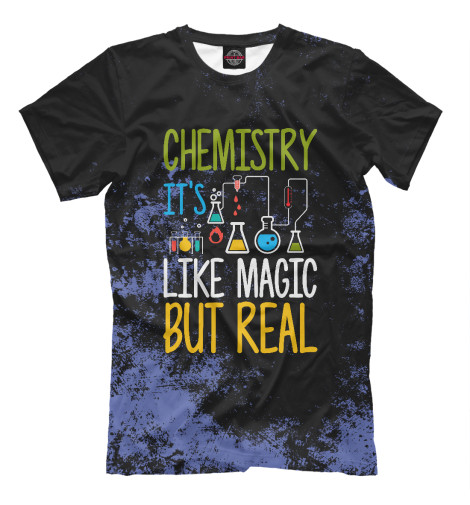 

Мужская футболка Chemistry It's Like Magic