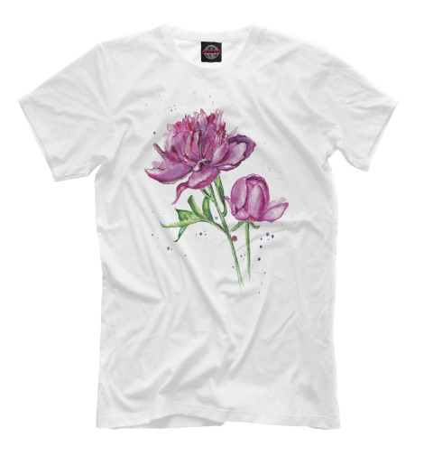 

Мужская футболка Пион