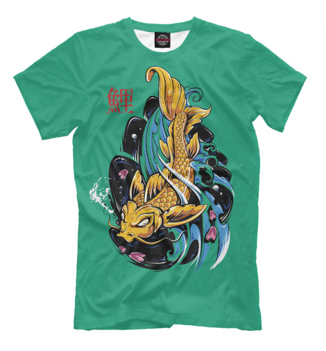 

Мужская футболка Японский карп