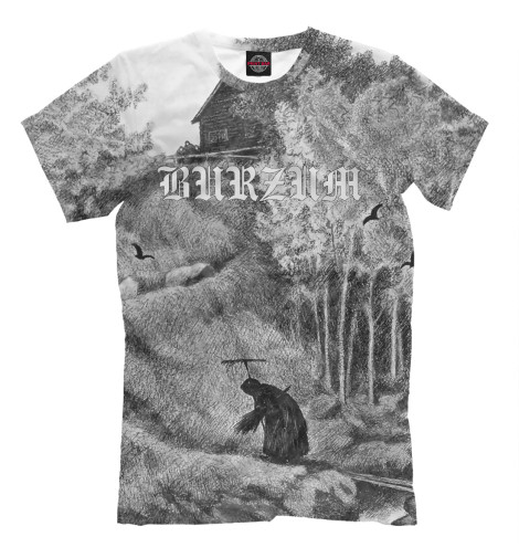 

Мужская футболка Burzum - Svarte Daunen
