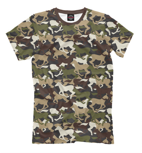 

Мужская футболка Лошади