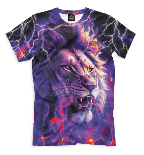

Мужская футболка Лев