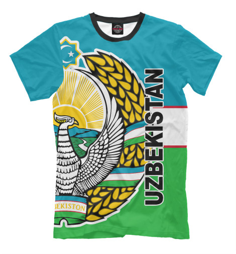 

Мужская футболка Узбекистан
