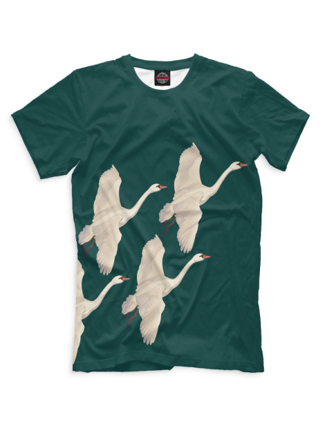 

Мужская футболка Гуси