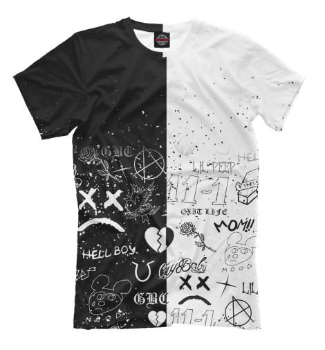 

Мужская футболка Lil Peep