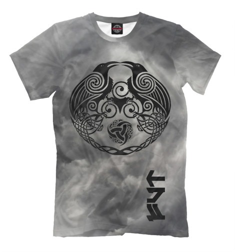 

Мужская футболка Мистические северные вороны