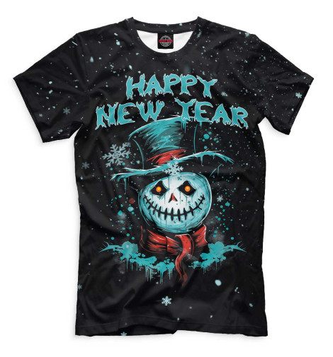 Мужская футболка Happy New Year, Новый год 2024  - купить
