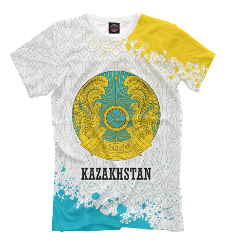

Мужская футболка Kazakhstan / Казахстан
