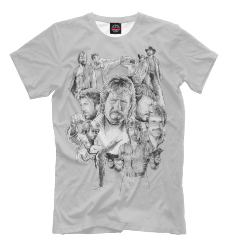 

Мужская футболка Чак Норрис