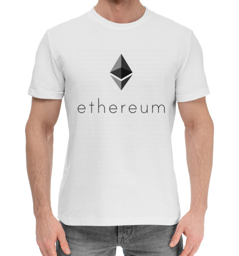 

Мужская хлопковая футболка Ethereum
