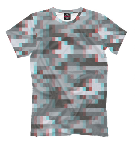 

Мужская футболка Пиксельный камуфляж